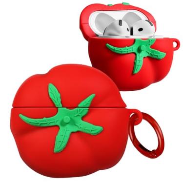 Imagem de Joyleop Capa para Airpods 4 – Capa protetora de silicone macio para Airpods 4ª geração 2024 com desenho kawaii 3D para Airpods 4ª geração 2024