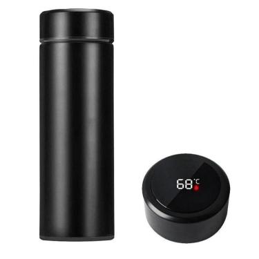 Imagem de Garrafa Térmica Inteligente Inox Portatil 500ml Tampa