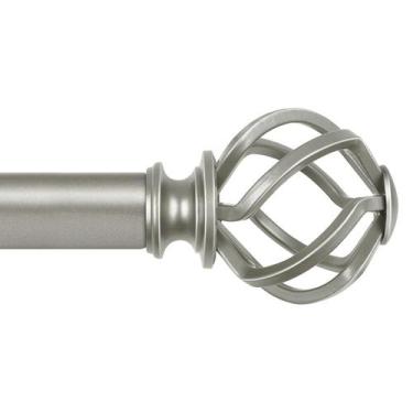 Imagem de Varão de cortina KAMANINA Antique Silver 81-213 cm ajustável