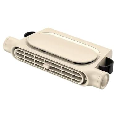 Imagem de Ventilador de resfriamento de carro - Ventilador USB para carro | Ventilador de veículo silencioso portátil de 3 velocidades para dirigir, viagens, trailers, caminhões, viagens diárias