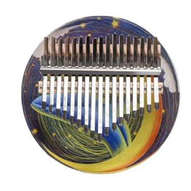 Imagem de Piano de polegar 17 notas Kalimba dedo piano música presente kalimba profissional