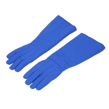 Imagem de Hyuduo Luvas Criogênicas, Luvas Protetoras de Nitrogênio Líquido Com Material Taslan e Forro de Esponja para Frio Extremo -320 ℉, 58 Cm de Comprimento para Laboratórios Biomédicos e Uso Industrial