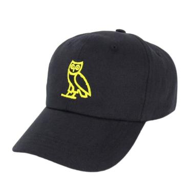 Imagem de Boné de beisebol, chapéu de anime, coruja para homens e mulheres, algodão hip-hop