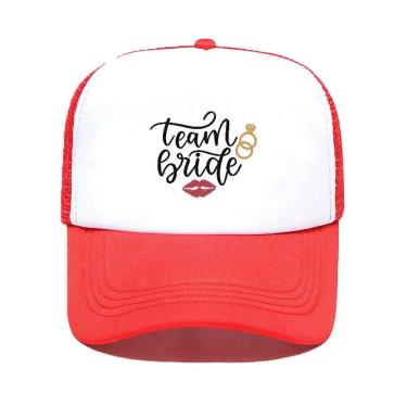 Imagem de Boné de beisebol Teams Brides Anime Snapback, algodão, 56-60 cm