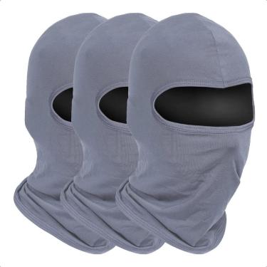 Imagem de Kit 3 Balaclava Bandana Touca Ninja Proteção Uv Térmica-Unissex