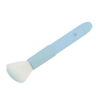 Imagem de Semme Pincel de Maquiagem Elétrico Recarregável, 10 Velocidades, Base Vibratória, Blush, Corretivo, Com Fibra Macia, para Pele Sensível