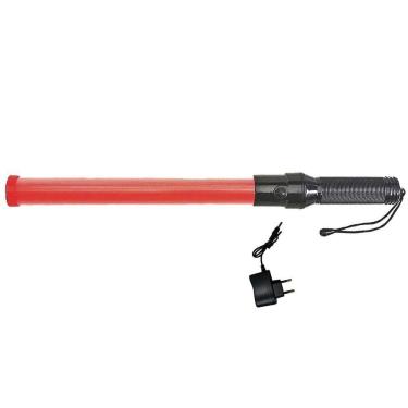 Imagem de Bastao Sinalizador Viario Recarregavel Led Sinalizaçao Transito Rua Manobrista Frentista Flanelinha Obra Sinalizaçao