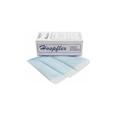 Imagem de Envelope P/ Esterilização Auto Selante 9x16 C/200 Unidades - Hospflex