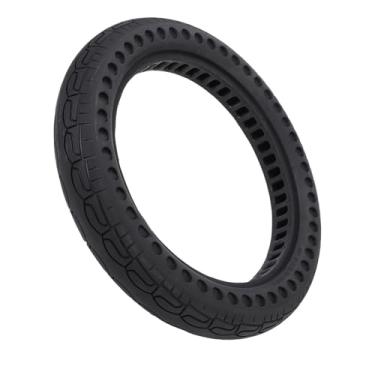 Imagem de Luocute Pneu Sólido para Bicicleta Elétrica 14x2.125, Pneu Tipo Favo de Mel Sem Ar, Sem Necessidade de Inflação, Com Válvula Angular para Scooter Elétrica de Bicicleta Elétrica de 14