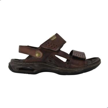 Imagem de Sandália Masculino Pegada Marrom