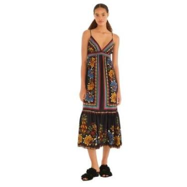 Imagem de Vestido Cropped Farm Rio Lenço Latina-Feminino