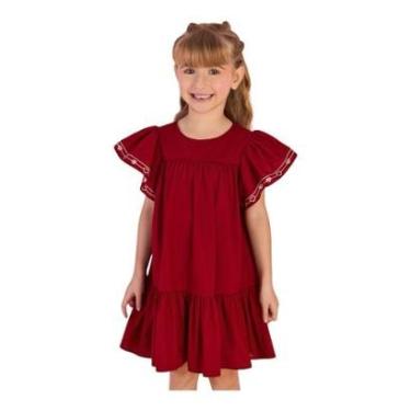 Imagem de VESTIDO INFANTIL MARSALA MON SUCRE 3126072 Cor:;Tamanho:10;Gênero:Mulher-Feminino