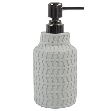 Imagem de Porta Sabonete Liquido Branco em Resina 19,5cm PO0132 BTC