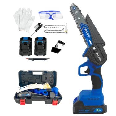 Imagem de Motosserra Elétrica Portátil Brushless 36V Corte Preciso Potencia 1200W 6 Polegadas com Bateria Recarregável