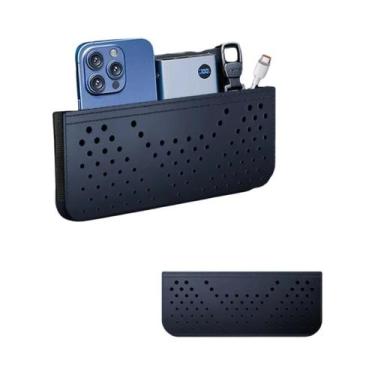 Imagem de Bolsa De Armazenamento Multifuncional Para Carro, Bolsa De Rede Adesiv