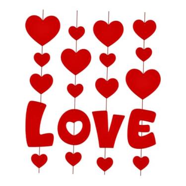 Imagem de UGPLM Decoração para o Dia dos Namorados, Faixa Decorativa com Corações para Pendurar, Ideal para Pedido de Casamento, Lembrancinhas para o Dia Mães e