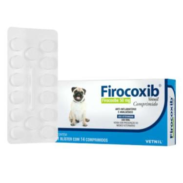 Imagem de Anti-inflamatório e Analgésico Firocoxib para Cães com 14 Comprimidos 