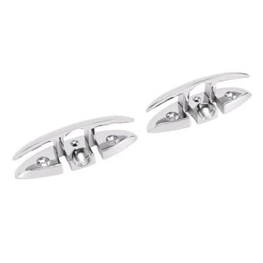 Imagem de Tbest Grampo Dobrável para Barco, Acabamento Liso Em Aço Inoxidável, Grampo Marinho Dobrável para Iates