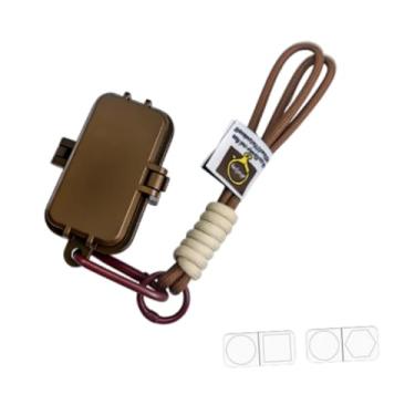 Imagem de Generic Estojo para giz de bilhar, porta-giz para sinuca, acessórios práticos para sinuca e bilhar, estojo para pontas de giz, para esportes de sinuca, Marrom