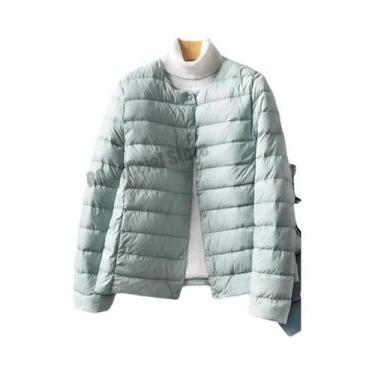 Imagem de Jaqueta De Pluma De Pato Ultralight Para Mulheres, Casaco Acolchoado Q
