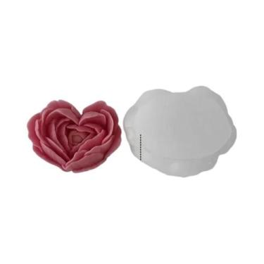 Imagem de Molde De Silicone Floral Com Fragrância De Rosa Para Sabonetes Artesan