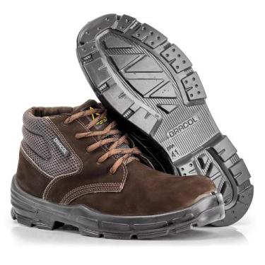 Imagem de Botina de amarrar bae eletricista b/plast marrom ca 48383 bracol, 42