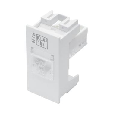 Imagem de MÓDULO TOMADA REDE DE INFORMÁTICA RJ45 CAT.5E 8VIAS HABITAT – FAME