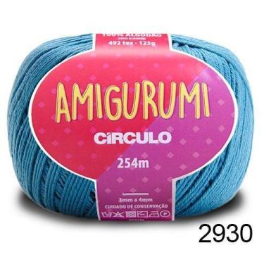 Imagem de LINHA AMIGURUMI 125G COR 2930 NETUNO AZUL - Fio de Crochê - Círculo