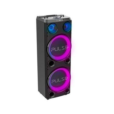 Imagem de Torre de Som Pulse Double SP508 Bluetooth USB Iluminação LED 2300W