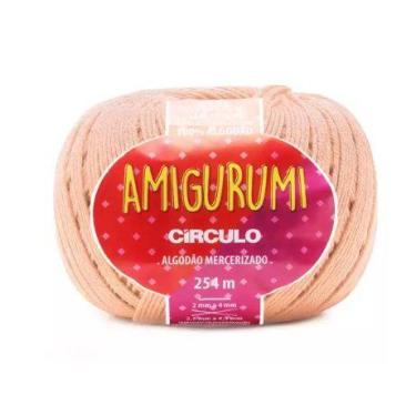 Imagem de Fio Amigurumi Círculo 125g Cor 3047 Sopro - Ideal para Crochê e Tricô 