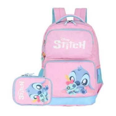 Imagem de Kit Mochila De Costas Estojo Box Stitch Luxcel Original-Unissex