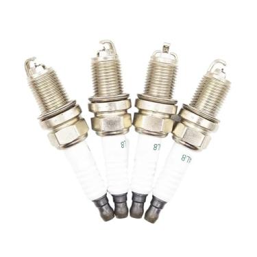 Imagem de 4/20 peças 90919-01284 FK16BR-AL8 Vela de ignição irídio 9091901284 FK16BRAL8 Velas de ignição de peças automotivas (4 peças)