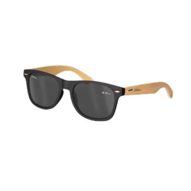 Imagem de Brk Agro Óculos de Sol Polarizado Explorer X4 com Proteção UV400, Lentes Antirreflexo, Design Esportivo Quadrado, Policarbonato, Preto e Bege, Unissex Adulto