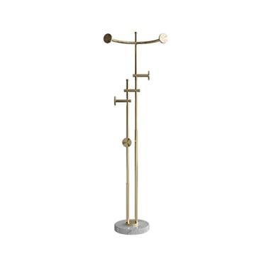 Imagem de KEG801302 Cabideiro para pendurar estilo luxuoso com luz de corredor para quarto não ocupa uma área de suporte de chapéu de aço inoxidável
