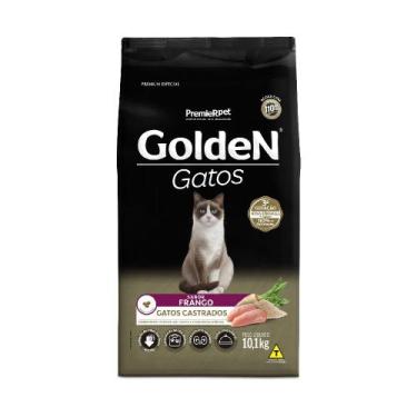 Imagem de Ração Golden Gatos Castrados Frango 10,1kg