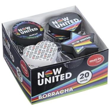 Imagem de Borracha Escolar Decorada Now United 20un - Molin