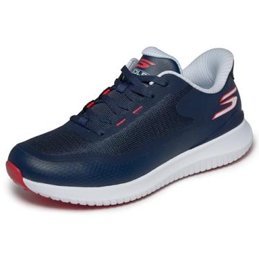 Imagem de Skechers Tênis de golfe masculino Flight Spikeless Slip-in, Azul marino, 43
