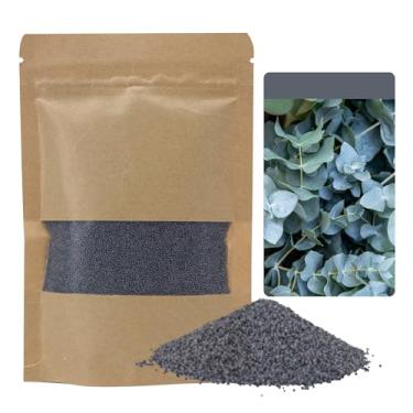 Imagem de Vela perfumada areia 100 g com 50 algodão e 2 mechas de madeira contas de cera de vela perolada, recarregável Cera para Velas Aromáticas para fabricação de velas (cinza almíscar acentuado)