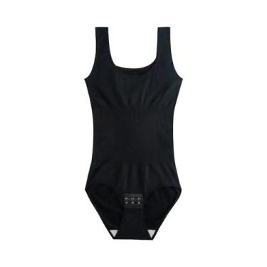 Imagem de Body Shaper Vermelho Para Mulheres Com Controle De Barriga, Corset Mod