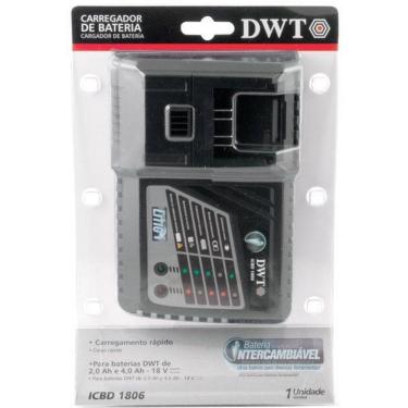 Imagem de Carregador Bateria 18V Intercambiável Rápido Icbd 1806 Dwt