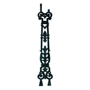 Imagem de Grade Ferro Fundido Ouro Preto 2 Grau Sacada Escada 101X15Cm