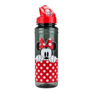 Imagem de Garrafa Plastico Com Canudo Minnie Mouse 700ml Disney