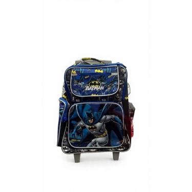 Imagem de Mochila de Rodinhas Infantil Batman