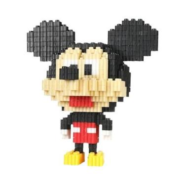 Imagem de Blocos De Montar Para Crianças, Quebra-Cabeça Disney, Bonecos Stitch, 