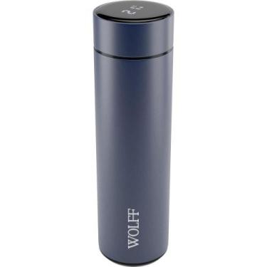 Imagem de Garrafa Térmica Wolff de Aço Inox Azul 500ml