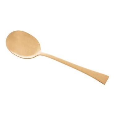 Imagem de 2 Peças Colher e Garfo para Salada Wolff Berna Dourado