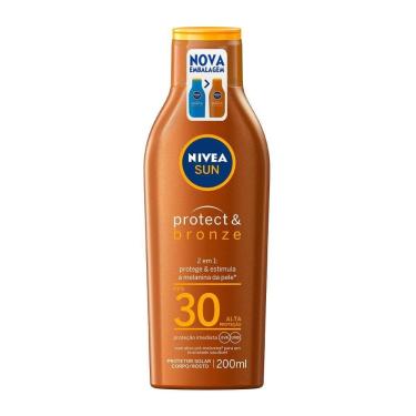 Imagem de Protetor Solar NIVEA SUN Protect & Bronze FPS 30 200ml