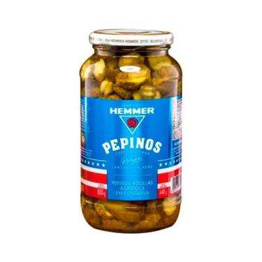 Imagem de Pepino em Rodela Agridoce Hemmer 440g