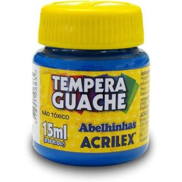 Imagem de Tinta Tempera Guache 15ml Azul 559 Acrilex Tinta Tempera Guache 15ml A