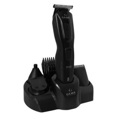 Imagem de Aparador E Cortador De Pelos Black Titanium T923 9 Em 1 Preto Bivolt -